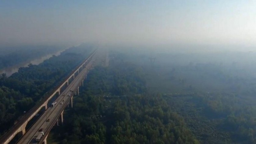 Aumenta la presencia de humo en AMBA por los focos de incendio en el Delta