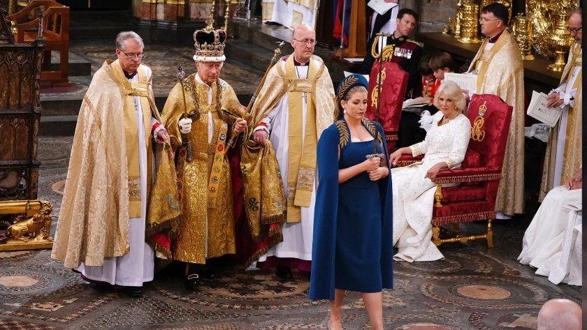 Carlos III y su esposa Camila fueron coronados en el Reino Unido