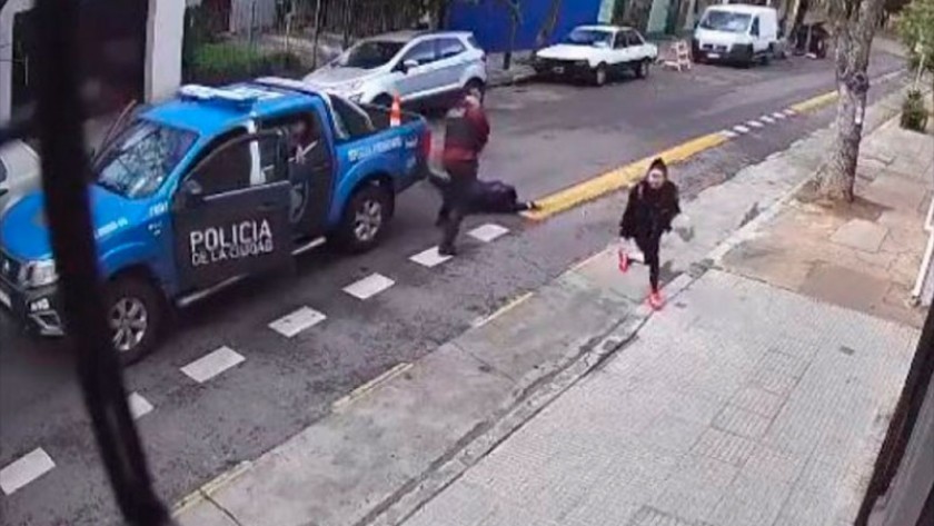 La Policía porteña baleó a un hombre cuando perseguía armado a su expareja