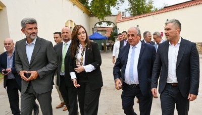 Villarruel evitó la polémica con la Casa Rosada y se enfocó en la Vendimia: “Me siento en casa”