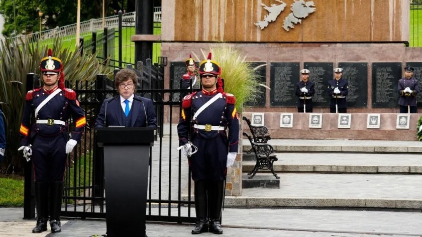 Milei reafirmó la soberanía y envió un fuerte mensaje contra la explotación petrolera en Malvinas