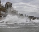 El potente ciclón extratropical devasta la Costa bonaerense con olas de siete metros