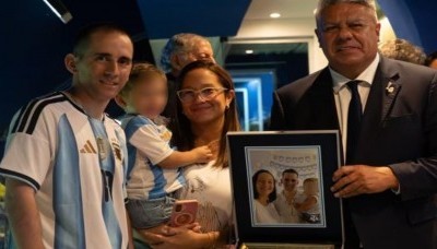Chiqui Tapia para que explique qué rol tuvo la AFA en la liberación de Nahuel Gallo