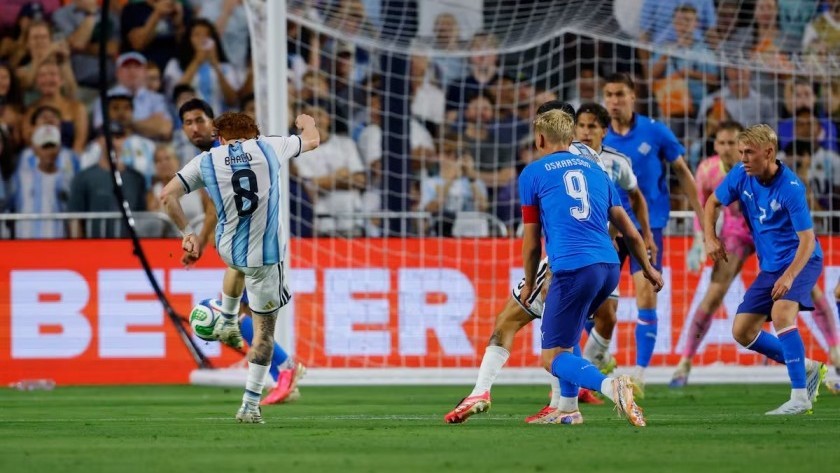Argentina goleó a Islandia y se prepara de la mejor manera para el Mundial 2026