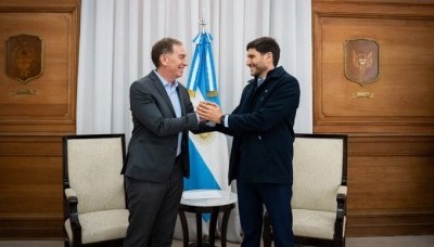 Pullaro se reunió con Diego Santilli: la agenda de un encuentro 