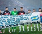 Tigre replicó a la Selección argentina con una bandera sobre las Islas Malvinas