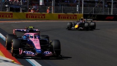 F1: Colapinto generó un fuerte choque y debió abandonar en el GP de Azerbaiyán