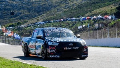 Balcarce fue una fiesta con el TC Pick Up y Hernán Palazzo tuvo su festejo inolvidable