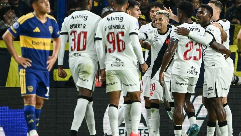 Boca perdió por 1-0 con Vasco Da Gama y deberá darlo vuelta en Brasil
