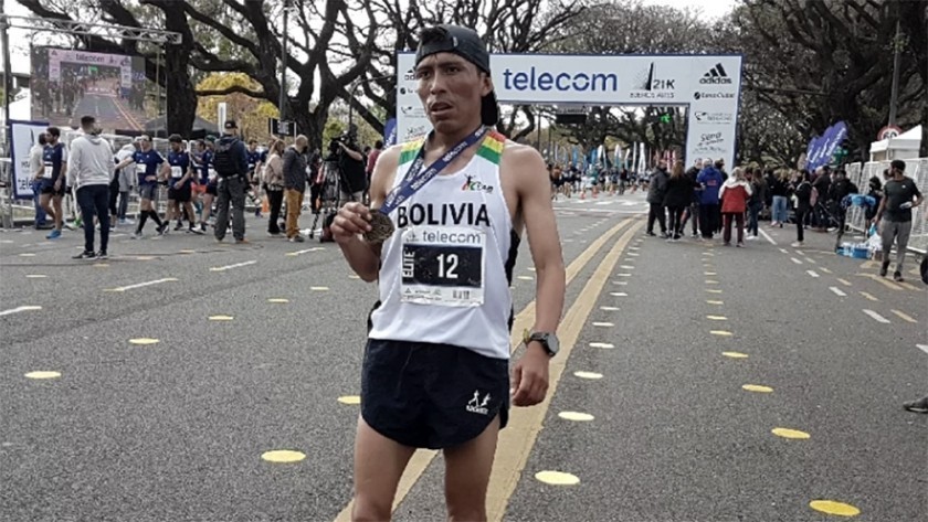 El boliviano Garibay ganó el Maratón Internacional de Buenos Aires